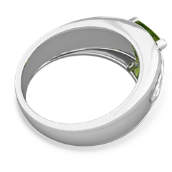 peridot celtic rings