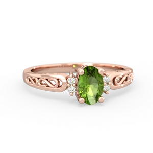 matching rings - Filligree Scroll Oval