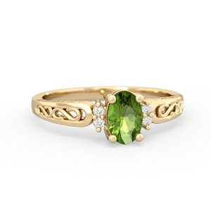 matching rings - Filligree Scroll Oval