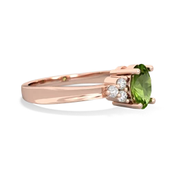 Peridot Simply Elegant 14K Rose Gold ring R2113