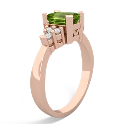 Peridot Timeless Classic 14K Rose Gold ring R2591