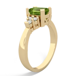 Peridot Timeless Classic 14K Yellow Gold ring R2591