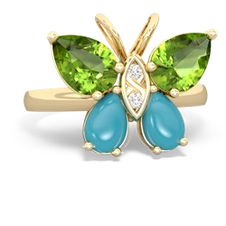 matching rings - Butterfly