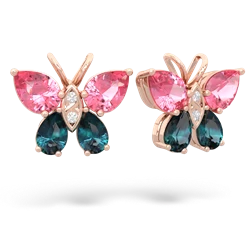 matching earrings - Butterfly