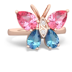 matching rings - Butterfly