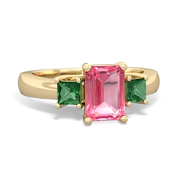 similar item - Three Stone Emerald-cut Trellis