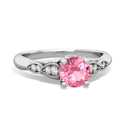 pink_sapphire milgrain rings