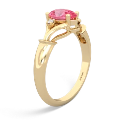 pink_sapphire curls rings