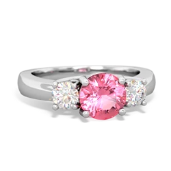 similar item - Diamond Three Stone Round Trellis