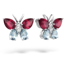 matching earrings - Butterfly