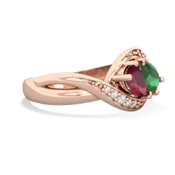 Ruby Summer Winds 14K Rose Gold ring R5342