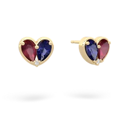 matching earrings - 'Our Heart'