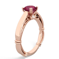 Ruby Renaissance 14K Rose Gold ring R27806RD