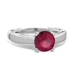 ruby antique rings