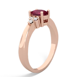 Ruby Simply Elegant 14K Rose Gold ring R2113