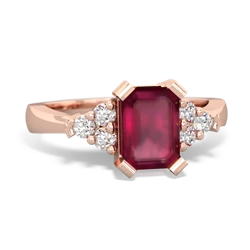 Ruby Timeless Classic 14K Rose Gold ring R2591