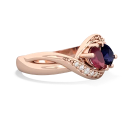 Ruby Summer Winds 14K Rose Gold ring R5342