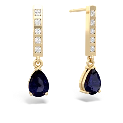 sapphire art_deco earrings