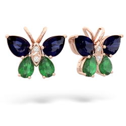 matching earrings - Butterfly