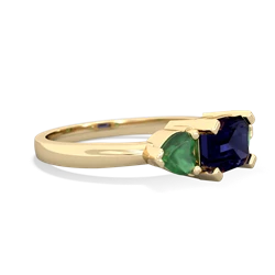 Sapphire Three Stone 14K Yellow Gold ring R5235