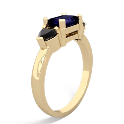 Sapphire Three Stone 14K Yellow Gold ring R5235