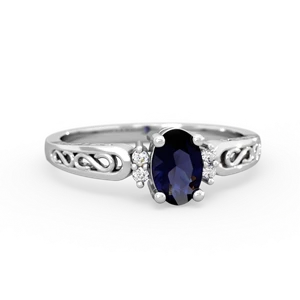 matching rings - Filligree Scroll Oval