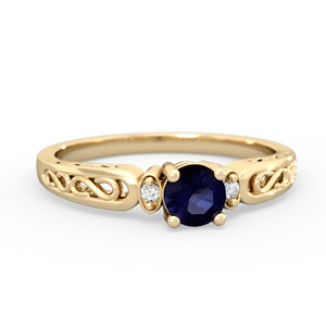 similar item - Filligree Scroll Round