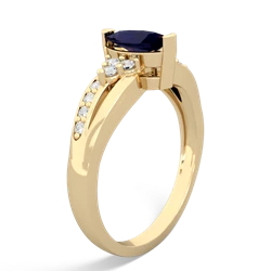 Sapphire Royal Marquise 14K Yellow Gold ring R2343