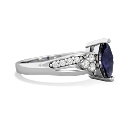 Sapphire Royal Marquise 14K White Gold ring R2343