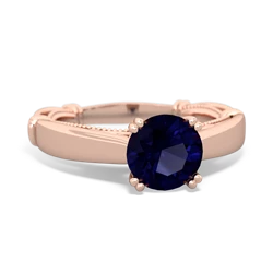 Sapphire Renaissance 14K Rose Gold ring R27806RD