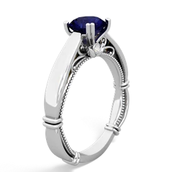 Sapphire Renaissance 14K White Gold ring R27806RD