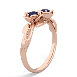 Sapphire Rose Garden 14K Rose Gold ring R5510