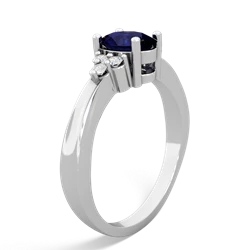 Sapphire Simply Elegant 14K White Gold ring R2113