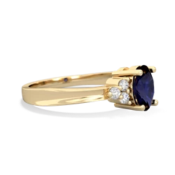 Sapphire Simply Elegant 14K Yellow Gold ring R2113