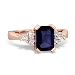 Sapphire Timeless Classic 14K Rose Gold ring R2591