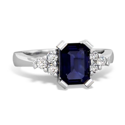 Sapphire Timeless Classic 14K White Gold ring R2591