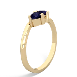 Sapphire Sweethearts 14K Yellow Gold ring R5260