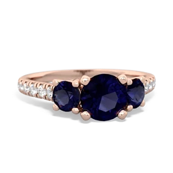 Opal Pave Trellis 14K Rose Gold ring R5500