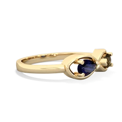 Sapphire Infinity 14K Yellow Gold ring R5050