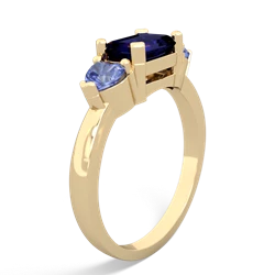 Sapphire Three Stone 14K Yellow Gold ring R5235