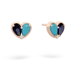 matching earrings - 'Our Heart'