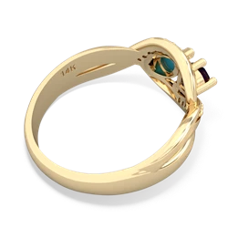 Sapphire Summer Winds 14K Yellow Gold ring R5342