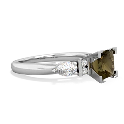smoky_quartz art_deco rings