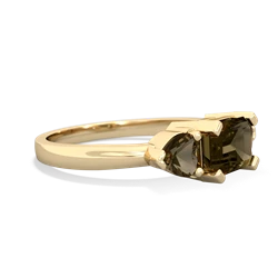 Sapphire Three Stone 14K Yellow Gold ring R5235