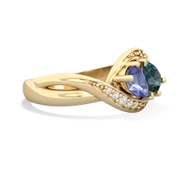 Tanzanite Summer Winds 14K Yellow Gold ring R5342