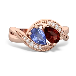 Tanzanite Summer Winds 14K Rose Gold ring R5342