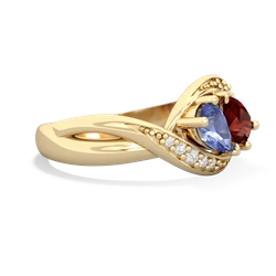 Tanzanite Summer Winds 14K Yellow Gold ring R5342