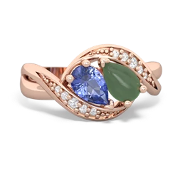 Tanzanite Summer Winds 14K Rose Gold ring R5342