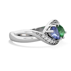 Tanzanite Summer Winds 14K White Gold ring R5342