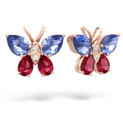 matching earrings - Butterfly